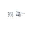 Thumbnail Image 2 of Arctic Light Platinum 0.50ct Diamond Solitaire Stud Earrings