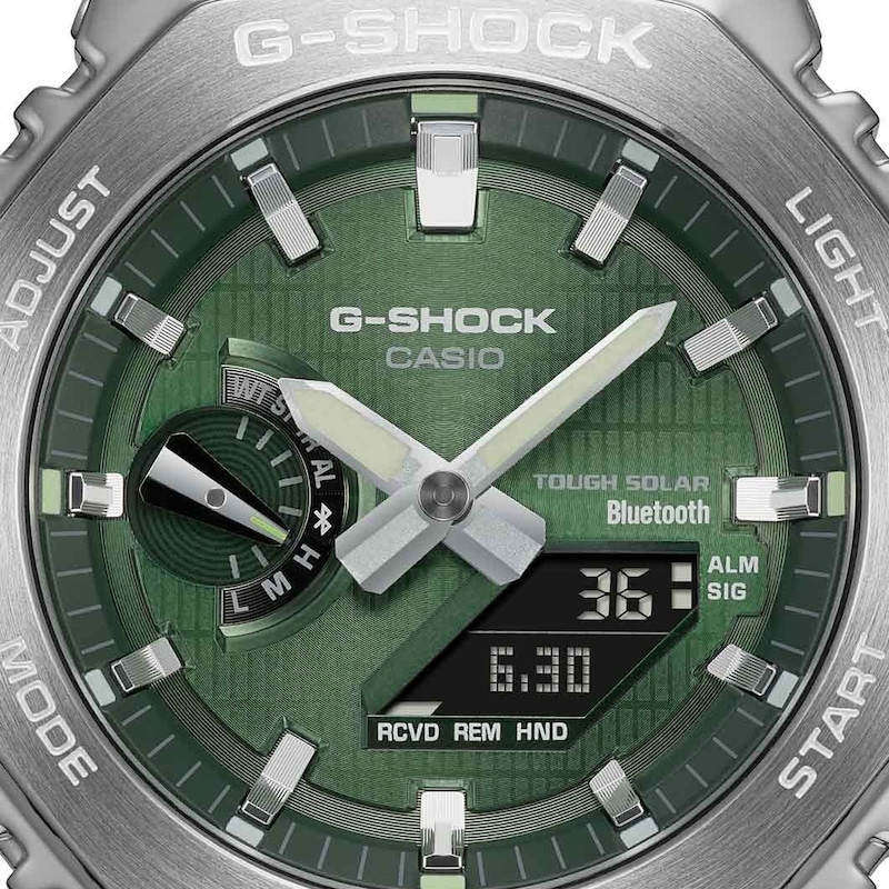 Main Image 2 of G-Shock Metal GBM-2100A-1A3ER Green Dial & Resin Strap Watch