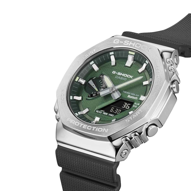 Main Image 3 of G-Shock Metal GBM-2100A-1A3ER Green Dial & Resin Strap Watch