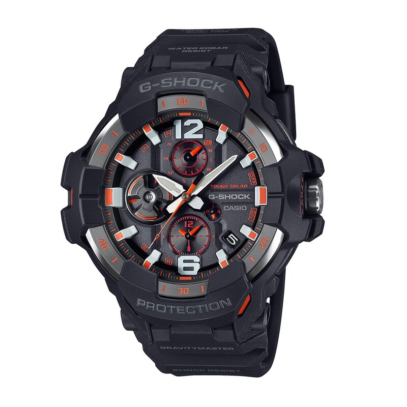 Main Image 1 of G-Shock GR-B300-1A4ER Black & Red Resin Strap Watch