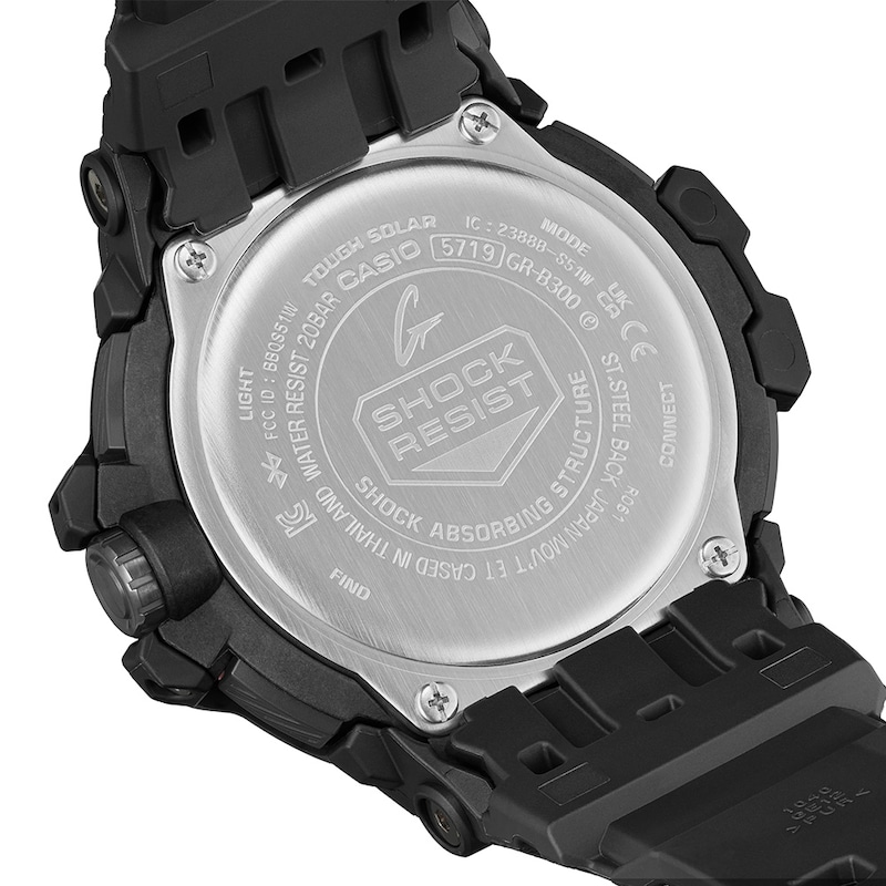 Main Image 4 of G-Shock GR-B300-1A4ER Black & Red Resin Strap Watch