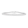 Thumbnail Image 1 of Platinum 3ct Diamond Certified Claw Set Bracelet