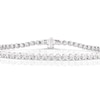 Thumbnail Image 2 of Platinum 3ct Diamond Certified Claw Set Bracelet