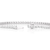 Thumbnail Image 3 of Platinum 3ct Diamond Certified Claw Set Bracelet