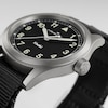 Thumbnail Image 5 of Hamilton Khaki Field Black Textile Strap Watch