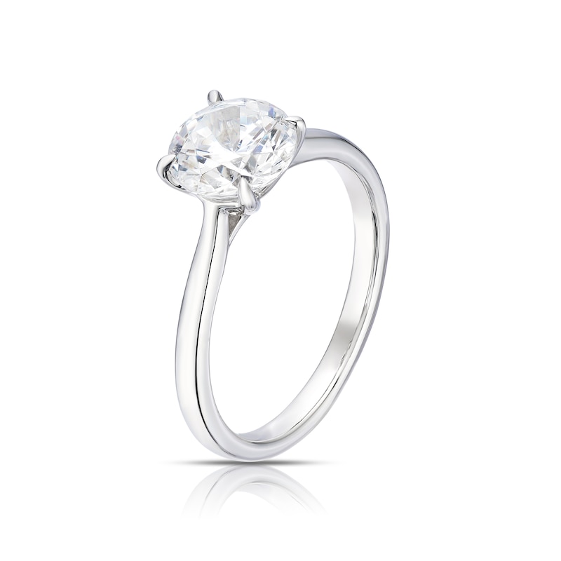 Main Image 2 of Platinum 1.50ct Diamond Solitaire Ring