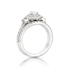 Thumbnail Image 3 of Vera Wang Platinum 1.25ct Diamond Pear Shaped Bridal Set