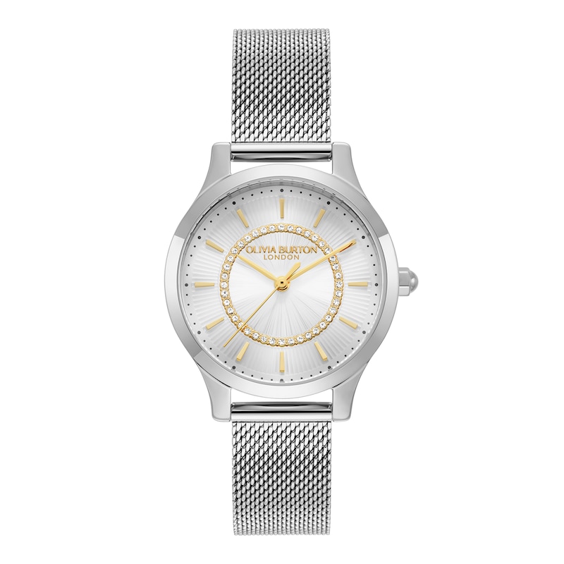 Main Image 1 of Olivia Burton 30mm Stainless Steel Mesh Bracelet Watch