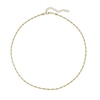 Thumbnail Image 2 of 9ct Yellow Gold 16+2&quot; Twist Sparkle Spring Necklace