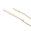 Thumbnail Image 3 of 9ct Yellow Gold 16+2&quot; Twist Sparkle Spring Necklace