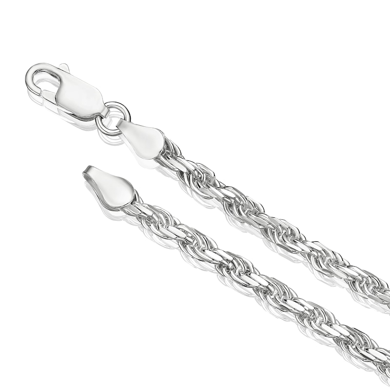 Main Image 3 of Sterling Silver 22&quot; Rope Chain Necklace