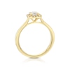 Thumbnail Image 3 of 18ct Yellow Gold 0.50ct Diamond Halo Ring