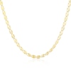 Thumbnail Image 1 of 9ct Yellow Gold 16&quot; Starburst Diamond Cut Chain