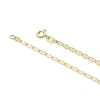 Thumbnail Image 3 of 9ct Yellow Gold 16&quot; Starburst Diamond Cut Chain