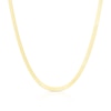 Thumbnail Image 1 of 18ct Yellow Gold 16+2&quot; Herringbone Chain