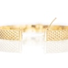 Thumbnail Image 2 of 9ct Yellow Gold Diamond Cut Wide Bangle