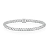 Thumbnail Image 3 of Sterling Silver 7.5&quot; Tubular Expandable Bracelet