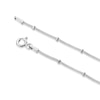 Thumbnail Image 3 of Sterling Silver 18&quot; Ball Station Snake Chain