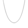 Thumbnail Image 1 of Sterling Silver 16+2&quot; Diamond Cut Sparkle Chain