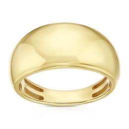 9ct Yellow Gold Chunky Polished Ring