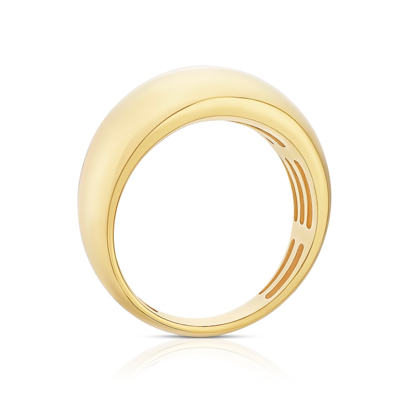 Main Image 3 of 9ct Yellow Gold Chunky Polished Ring