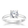 Thumbnail Image 1 of Platinum 1ct Diamond Round Cut Four Claw Solitaire Ring