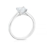 Thumbnail Image 3 of Platinum 1ct Diamond Round Cut Four Claw Solitaire Ring