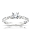 Thumbnail Image 1 of Platinum 1ct Diamond Round Cut Four Claw Solitaire Ring