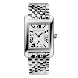 Frederique Constant Carree Ladies' Stainless Steel Bracelet Watch