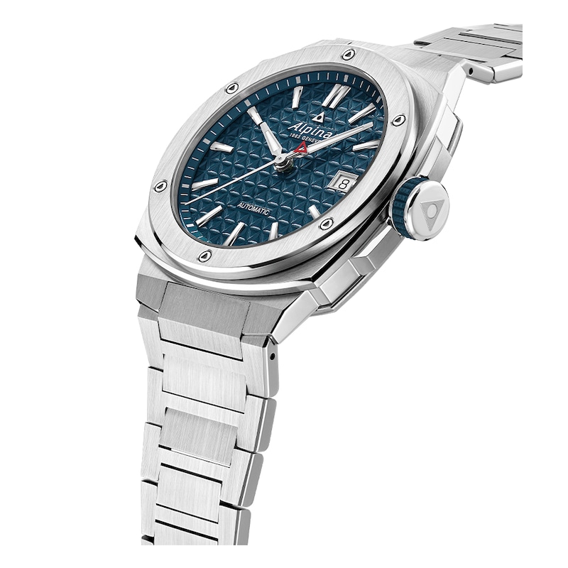 Main Image 2 of Alpina Alpiner Men's Blue Dial & Stainless Steel Watch