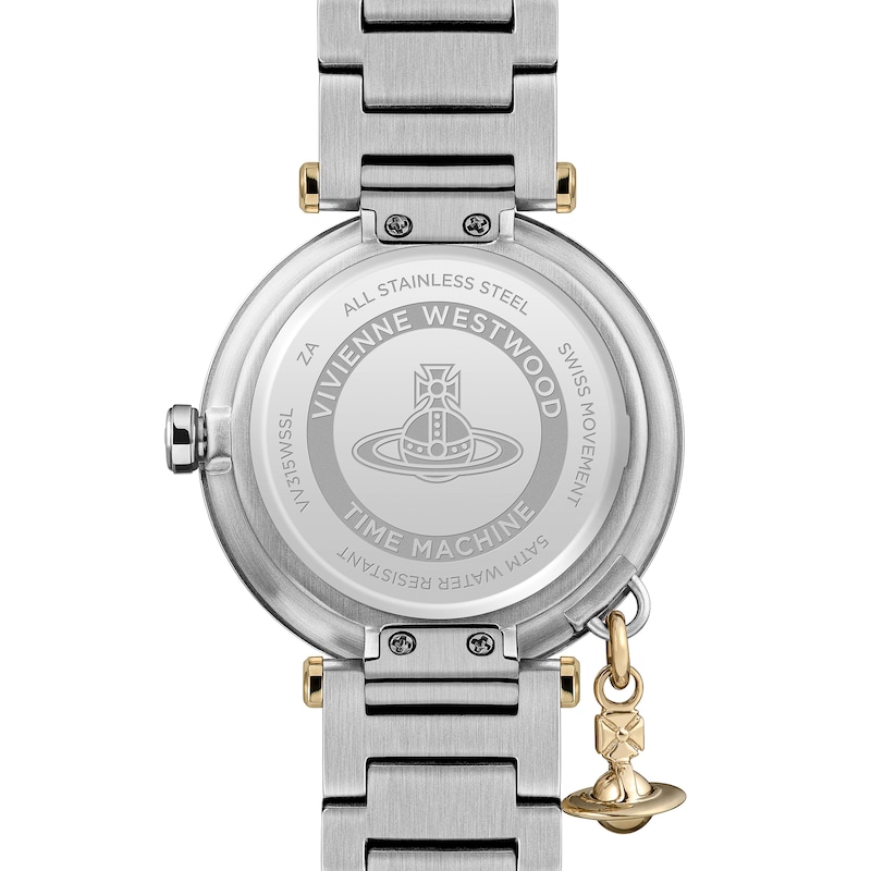 Main Image 4 of Vivienne Westwood Orb Logomania Silver Dial Stainless Steel Watch