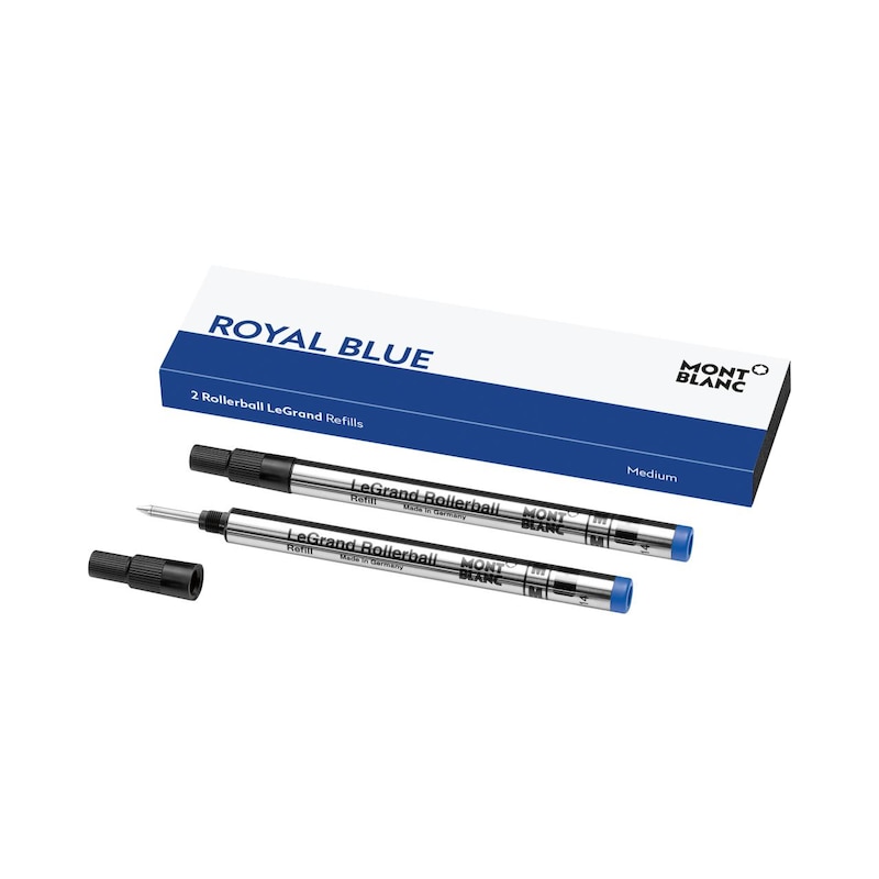 Main Image 1 of Montblanc Royal Blue Legrand Rollerball Refill X 2