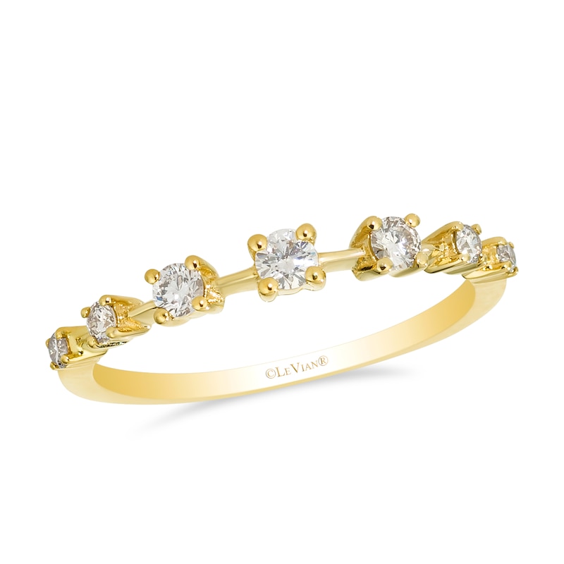 Main Image 1 of Le Vian 14ct Yellow Gold Nude 0.25ct Diamond Round Cut Ring