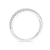 Thumbnail Image 3 of Platinum 0.50ct Diamond Double Row Eternity Ring