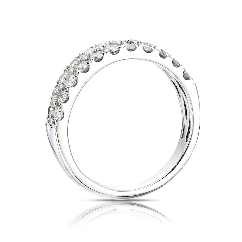 Main Image 3 of Platinum 1ct Diamond Eternity Ring