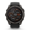 Thumbnail Image 1 of Garmin Fenix 8 51mm Carbon Grey Titanium & Black Silicone Strap Smartwatch