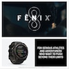 Thumbnail Image 7 of Garmin Fenix 8 51mm Carbon Grey Titanium & Black Silicone Strap Smartwatch