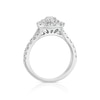 Thumbnail Image 3 of Platinum 1ct Diamond Pear Shaped Halo Ring