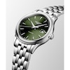 Thumbnail Image 2 of Longines Flagship 30mm Ladies' Green Dial & Stainless Steel Watch