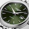 Thumbnail Image 4 of Longines Flagship 30mm Ladies' Green Dial & Stainless Steel Watch