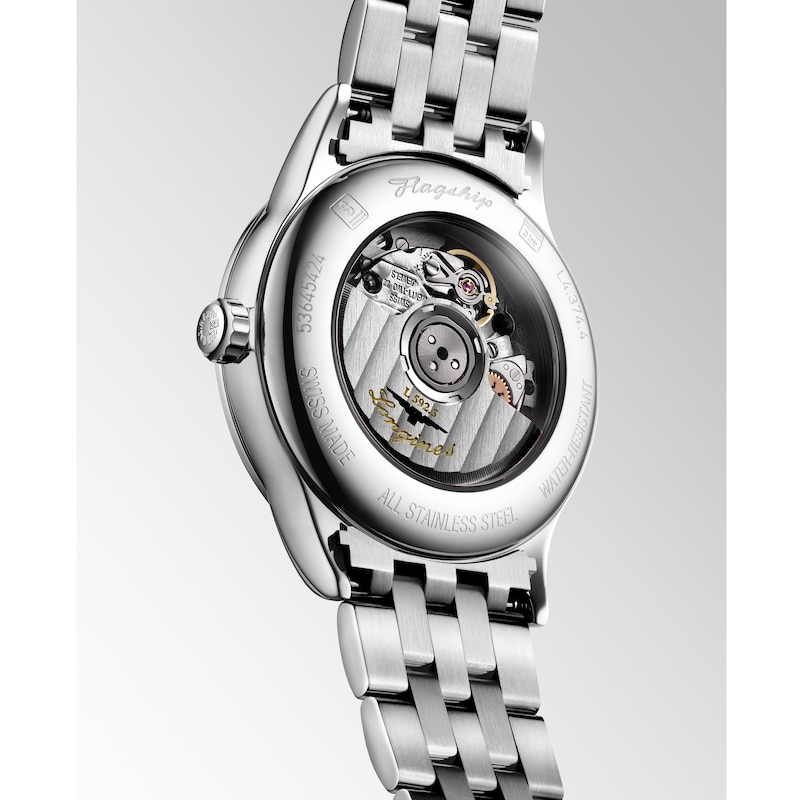 Main Image 3 of Longines Flagship 30mm Ladies' Stainless Steel Watch