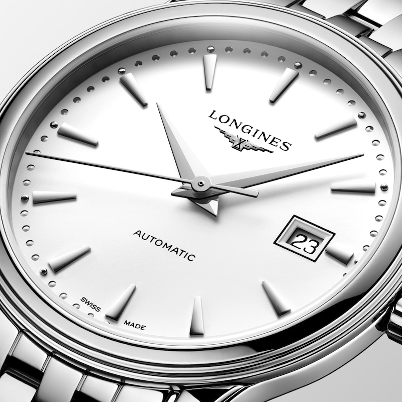 Main Image 4 of Longines Flagship 30mm Ladies' Stainless Steel Watch