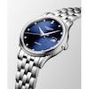 Thumbnail Image 2 of Longines Flagship 30mm Ladies' Blue Diamond Dial & Stainless Steel Watch