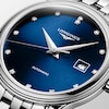 Thumbnail Image 4 of Longines Flagship 30mm Ladies' Blue Diamond Dial & Stainless Steel Watch