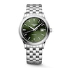 Thumbnail Image 1 of Longines Flagship 40mm Men's Green Dial & Stainless Steel Watch