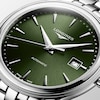 Thumbnail Image 4 of Longines Flagship 40mm Men's Green Dial & Stainless Steel Watch