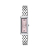 Thumbnail Image 1 of Gucci G-Frame 14x34mm Pink Diamond Dial & Stainless Steel Bracelet Watch