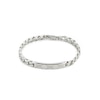 Thumbnail Image 1 of Gucci Signature Sterling Silver GG Tag Bracelet