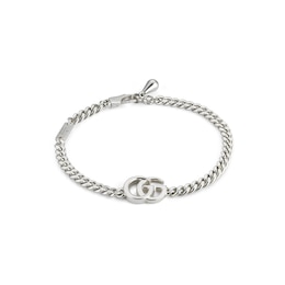 Gucci GG Marmont Sterling Silver Chain Bracelet