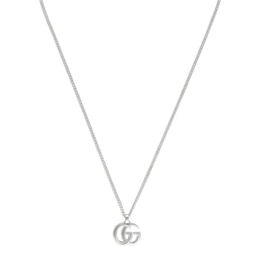 Gucci GG Marmont Sterling Silver Pendant Necklace